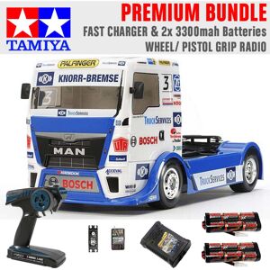 TAMIYA RC 58632 Team Hahn MAN Race Truck TT-01 1:10 Premium Wheel Radio Bundle TAMIYA RC 58632 Team Hahn MAN Race Truck TT-01 1:10 Premium Wheel Radio Bundle