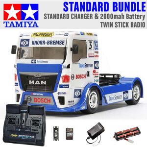 TAMIYA RC 58632 Team Hahn MAN Race Truck TT-01 1:10 Standard Stick Radio Bundle TAMIYA RC 58632 Team Hahn MAN Race Truck TT-01 1:10 Standard Stick Radio Bundle