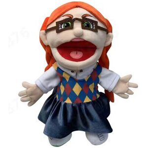 Bonxaif (Penelope) Jeffy Puppet Plush Toy Doll Soft Stuffed Hand Puppet Zombies with mul Bonxaif (Penelope) Jeffy Puppet Plush Toy Doll Soft Stuffed Hand Puppet Zombies with mul