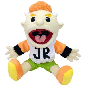 Bonxaif (Junior) Jeffy Puppet Plush Toy Doll Soft Stuffed Hand Puppet Zombies with multi Bonxaif (Junior) Jeffy Puppet Plush Toy Doll Soft Stuffed Hand Puppet Zombies with multi