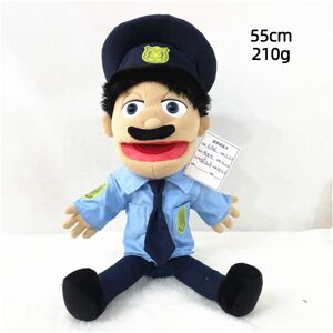 Bonxaif (Police Guy) Jeffy Puppet Plush Toy Doll Soft Stuffed Hand Puppet Zombies with m Bonxaif (Police Guy) Jeffy Puppet Plush Toy Doll Soft Stuffed Hand Puppet Zombies with m