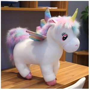 Bonxaif (White, 35cm) 60cm Fantastic Glow Rainbow Wings Unicorn Plush Toy Giant Unicorn Bonxaif (White, 35cm) 60cm Fantastic Glow Rainbow Wings Unicorn Plush Toy Giant Unicorn