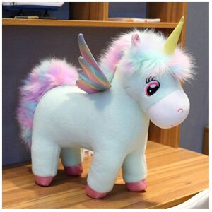 Bonxaif (Green, 60cm) 60cm Fantastic Glow Rainbow Wings Unicorn Plush Toy Giant Unicorn Bonxaif (Green, 60cm) 60cm Fantastic Glow Rainbow Wings Unicorn Plush Toy Giant Unicorn