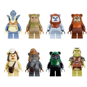 Unbranded 8PCS Star Wars Ewoks Fit Lego Mini Figures Super Hero Toys Unbranded 8PCS Star Wars Ewoks Fit Lego Mini Figures Super Hero Toys