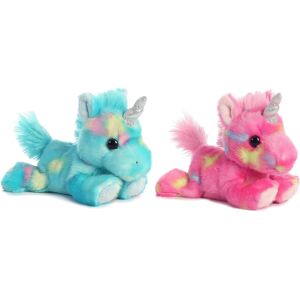 Aurora World Aurora Bundle of 2 Stuffed Beanbag Animals - Blueberry Ripple Unicorn & Jelly Ro - Stuffed Beanbag Animals Aurora World Aurora Bundle of 2 Stuffed Beanbag Animals - Blueberry Ripple Unicorn & Jelly Ro - Stuffed Beanbag Animals