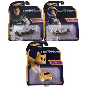Hot Wheels Disney Pixar Lightyear Character Cars Set of 3 Diecast Vehi Hot Wheels Disney Pixar Lightyear Character Cars Set of 3 Diecast Vehi