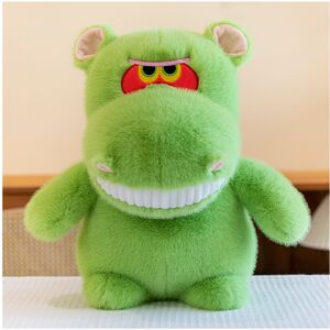 Unbranded (Green, 35cm/13.78in) Hippopotamus Plush Toy Cute Cartoon Stuffed Doll Home Deco Unbranded (Green, 35cm/13.78in) Hippopotamus Plush Toy Cute Cartoon Stuffed Doll Home Deco