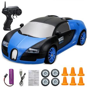 GreenZech (Blue) 1/24 2.4G 4WD Drift RC Car On-Road Vehicles RTR Model GreenZech (Blue) 1/24 2.4G 4WD Drift RC Car On-Road Vehicles RTR Model