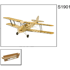 GreenZech (KIT) 980mm Wingspan Balsa Wood Biplane RC Airplane KIT / KIT+Power Combo GreenZech (KIT) 980mm Wingspan Balsa Wood Biplane RC Airplane KIT / KIT+Power Combo