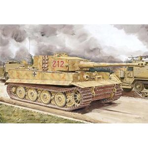 Dragon D6947 Tiger I Normandy 1944 Late Prod w/ Zimmerit 1:35 Plastic Model Kit Dragon D6947 Tiger I Normandy 1944 Late Prod w/ Zimmerit 1:35 Plastic Model Kit