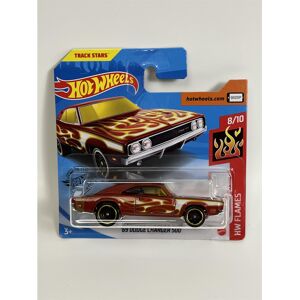 Hot Wheels 1969 Dodge Charger 500 HW Flames 1:64 GHG09D521 B3 Hot Wheels 1969 Dodge Charger 500 HW Flames 1:64 GHG09D521 B3