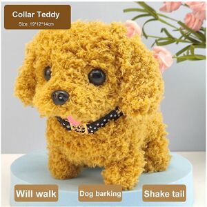 Unbranded (Teddy) Kawaii Dog Plush Toy Can Walk Bark Nod Simulation Plush Electric Puppy W Unbranded (Teddy) Kawaii Dog Plush Toy Can Walk Bark Nod Simulation Plush Electric Puppy W