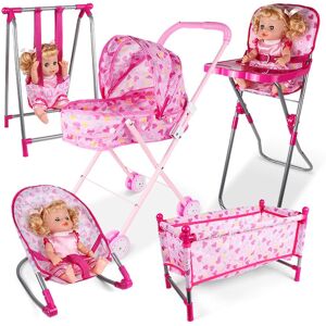 Unbranded (swing) New 100% New, Doll Nursery Stroller Dining Chair Rocking Chair Swing Fo Unbranded (swing) New 100% New, Doll Nursery Stroller Dining Chair Rocking Chair Swing Fo