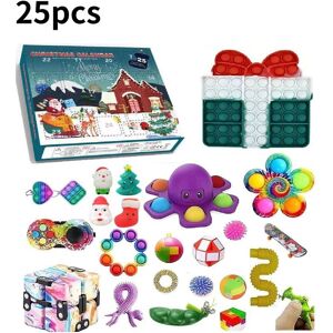 Unbranded (Green) Advent Christmas Calendar Sensory And Fidget Toy Surprise Gift Countdown Unbranded (Green) Advent Christmas Calendar Sensory And Fidget Toy Surprise Gift Countdown