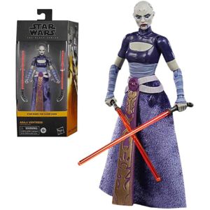 STAR WARS The Black Series Asajj Ventress Toy 6-Inch Scale The Clone W STAR WARS The Black Series Asajj Ventress Toy 6-Inch Scale The Clone W