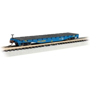 Bachmann Trains - 52' Flat CAR - CSX #602360 - N Scale Bachmann Trains - 52' Flat CAR - CSX #602360 - N Scale