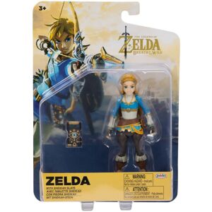 Nintendo The Legend of Zelda: Breath of The Wild 5-inch Action Figure Zelda with Nintendo The Legend of Zelda: Breath of The Wild 5-inch Action Figure Zelda with