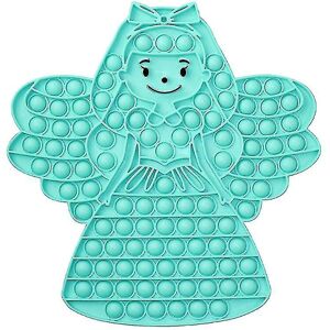 Unbranded (Princess Style 3) Silicone Decompression Toy Cute Rainbow Push Bubble Fidget To Unbranded (Princess Style 3) Silicone Decompression Toy Cute Rainbow Push Bubble Fidget To