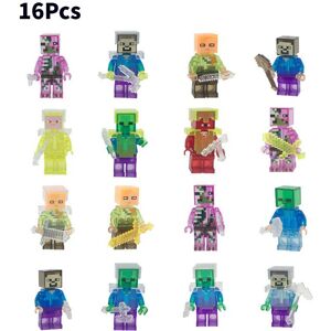 Unbranded (Style B) 8pcs Minecraft My World Minifigure Fit Building Block Construction Chi Unbranded (Style B) 8pcs Minecraft My World Minifigure Fit Building Block Construction Chi