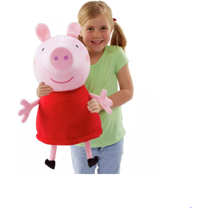 Peppa Pig Giant Peppa Pig or George plush toy 12 cm, 12" Peppa Pig Giant Peppa Pig or George plush toy 12 cm, 12"