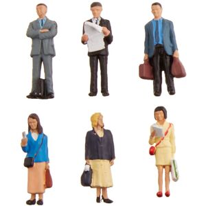 Bachmann Trains Scenescapes Standing Platform Passengers Miniature Fig Bachmann Trains Scenescapes Standing Platform Passengers Miniature Fig