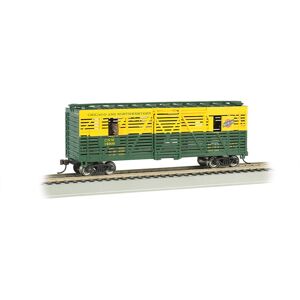 Bachmann 40' Animated Stock Car - CHICAGO and NORTHWESTERN with HORSES Bachmann 40' Animated Stock Car - CHICAGO and NORTHWESTERN with HORSES