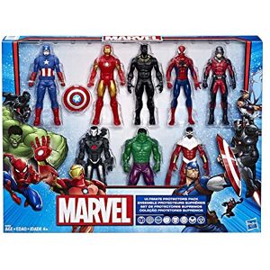 Hasbro Marvel Avengers Action Figures - Iron Man Hulk Black Panther Captai Hasbro Marvel Avengers Action Figures - Iron Man Hulk Black Panther Captai