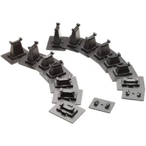 Bachmann Trains SnapFit EZ TRACK 16 PC EZ TRACK GRADUATED PIER SET NICKEL SILV Bachmann Trains SnapFit EZ TRACK 16 PC EZ TRACK GRADUATED PIER SET NICKEL SILV