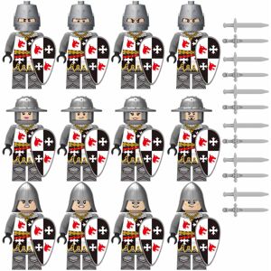 Bonxaif (12PCS Medieval Knights-E) 84PCS Medieval Knights Military dragon soldiers build Bonxaif (12PCS Medieval Knights-E) 84PCS Medieval Knights Military dragon soldiers build