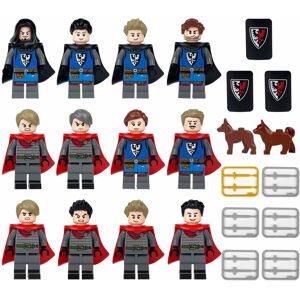 Bonxaif (12PCS Medieval Knights-G) 84PCS Medieval Knights Military dragon soldiers build Bonxaif (12PCS Medieval Knights-G) 84PCS Medieval Knights Military dragon soldiers build
