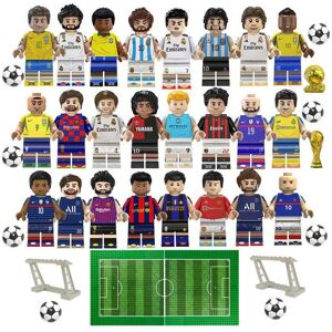 Nuoxin (Style D) World Cup football stars building block minifigures Kids Gifts Toys Fi Nuoxin (Style D) World Cup football stars building block minifigures Kids Gifts Toys Fi