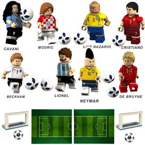 Nuoxin (Style E) World Cup football stars building block minifigures Kids Gifts Toys Fi Nuoxin (Style E) World Cup football stars building block minifigures Kids Gifts Toys Fi