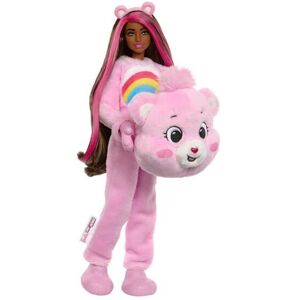 Mattel JCN95 Barbie Cutie Reveal Care Bears Series Doll & Accessories, Cheer Bea Mattel JCN95 Barbie Cutie Reveal Care Bears Series Doll & Accessories, Cheer Bea