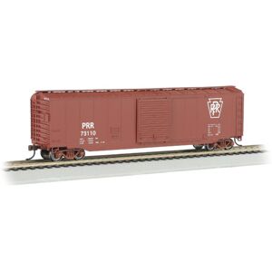Bachmann Industries 50 Sliding Door Box Car PRR HO Scale Bachmann Industries 50 Sliding Door Box Car PRR HO Scale