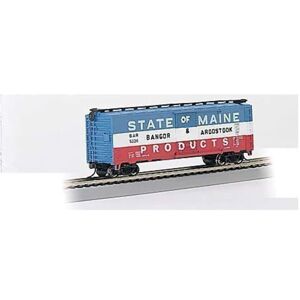 Bachmann Trains - 40' Box Car - BANGOR & AROOSTOOK - HO Scale Bachmann Trains - 40' Box Car - BANGOR & AROOSTOOK - HO Scale