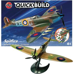 Airfix Quickbuild Supermarine Spitfire Airplane Brick Building Plastic Model Kit Airfix Quickbuild Supermarine Spitfire Airplane Brick Building Plastic Model Kit