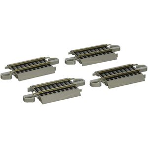 Bachmann Trains - Snap-Fit E-Z TRACK 4.50 STRAIGHT TRACK (4/card) - NICKEL SILV Bachmann Trains - Snap-Fit E-Z TRACK 4.50 STRAIGHT TRACK (4/card) - NICKEL SILV