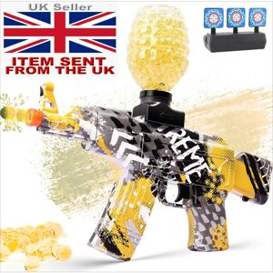 BSAC (Yellow+Target) Automatic AKM Gel Blaster for Halloween,Christmas BSAC (Yellow+Target) Automatic AKM Gel Blaster for Halloween,Christmas