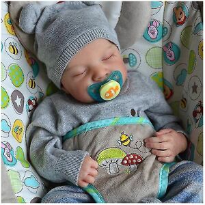 Unbranded (Style A) Newborn Baby Lifelike Real Soft Touch Collecle Art Reborn Doll With Ha Unbranded (Style A) Newborn Baby Lifelike Real Soft Touch Collecle Art Reborn Doll With Ha