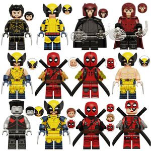 Nuoxin (12pcs) 12PCS Marvel Superheroes Minifigures Toys Fit Lego Nuoxin (12pcs) 12PCS Marvel Superheroes Minifigures Toys Fit Lego
