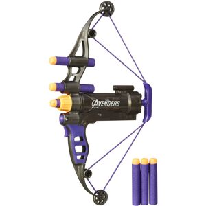 Marvel Avengers Hawkeye Longshot Bow Toy - Dart Launcher with 40 ft Range, Store Marvel Avengers Hawkeye Longshot Bow Toy - Dart Launcher with 40 ft Range, Store