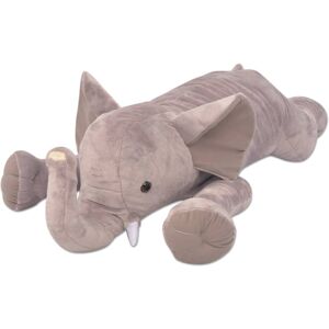 vidaXL Plush Cuddly Toy Elephant XXL 95cm Children Stuffed Animal Doll Figure vidaXL Plush Cuddly Toy Elephant XXL 95cm Children Stuffed Animal Doll Figure