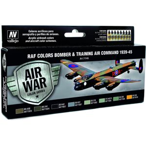 Vallejo RAF Colors Bomber & Training Command 1939-45 Model Paint Kit Vallejo RAF Colors Bomber & Training Command 1939-45 Model Paint Kit