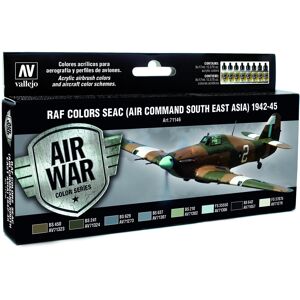 Vallejo RAF Colors SEAC (Air Command South East Asia) 1942-1945 'Air War Color S Vallejo RAF Colors SEAC (Air Command South East Asia) 1942-1945 'Air War Color S