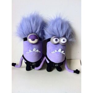 Unbranded (2pcs) Minions Collection Despicable Me Purple Plush Toy Doll-e Unbranded (2pcs) Minions Collection Despicable Me Purple Plush Toy Doll-e