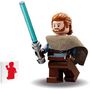 Lego Star Wars OBI-Wan Kenobi Minifigure - Ben Kenobi with Lightsaber (Hard to F Lego Star Wars OBI-Wan Kenobi Minifigure - Ben Kenobi with Lightsaber (Hard to F