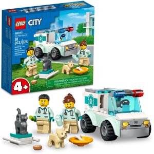 Lego City Vet Van Rescue 60382 Toy Animal Ambulance Learning Toy Playset for K Lego City Vet Van Rescue 60382 Toy Animal Ambulance Learning Toy Playset for K
