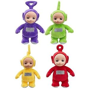 Disney Set of 4 Teletubbies 26cm Talking Po & Laa-Laa & Dipsy & Tinky Winky Soft Plush Disney Set of 4 Teletubbies 26cm Talking Po & Laa-Laa & Dipsy & Tinky Winky Soft Plush