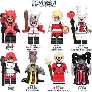 NGBILDER Hazbin Hotel Cartoon Anime Hero Horror Toy Fit Lego Mini Figures NGBILDER Hazbin Hotel Cartoon Anime Hero Horror Toy Fit Lego Mini Figures