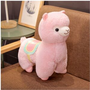 SKESRJTOP (Pink, 35cm) New Cartoon Stuffed Alpaca Plush Toys Soft Soothing Alpaca Doll Wit SKESRJTOP (Pink, 35cm) New Cartoon Stuffed Alpaca Plush Toys Soft Soothing Alpaca Doll Wit